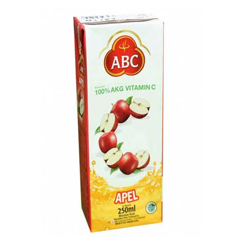 ABC JUICE APPLE 6X250 ML